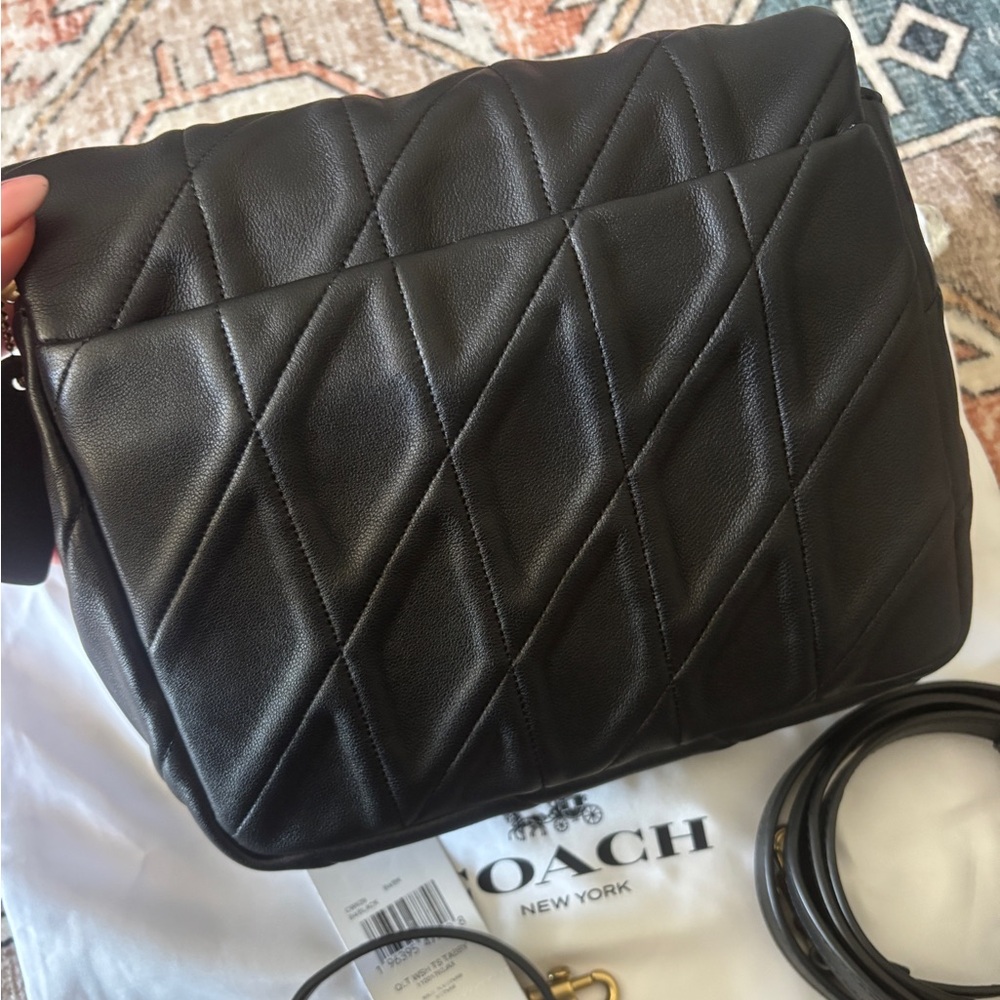 Coach Quilted Time Square Tabby - Picture 9 of 13